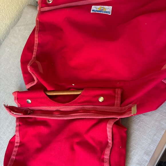 Two-piece canvas duck bag set. - Picture 4 of 5